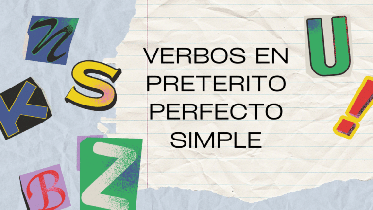 Verbos En Pretérito Perfecto Simple - Proyecto Atlatl
