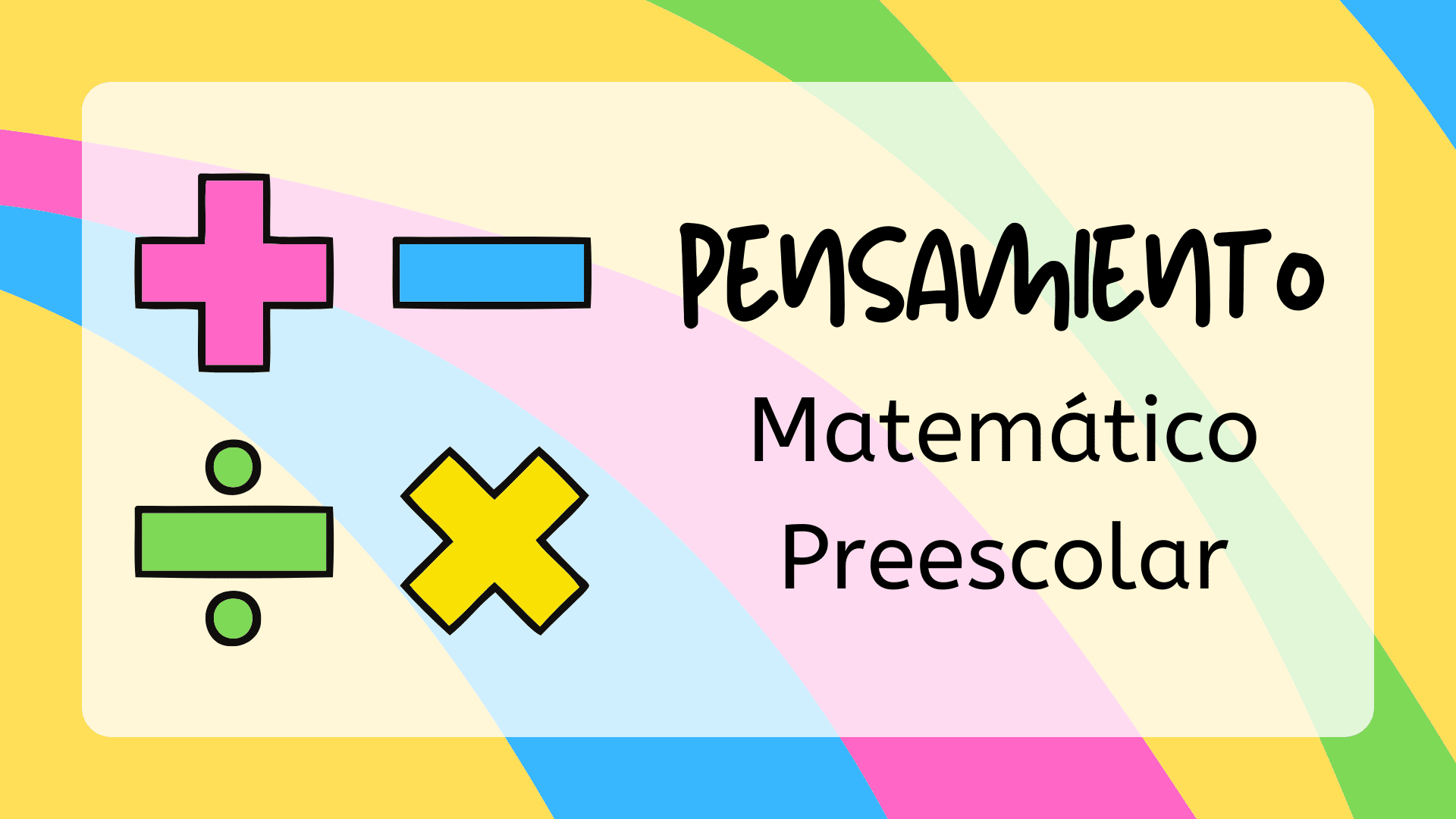 DESCUBRE el PODER del Pensamiento Matemático Preescolar